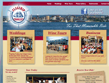 Tablet Screenshot of flagshiptrolley.com